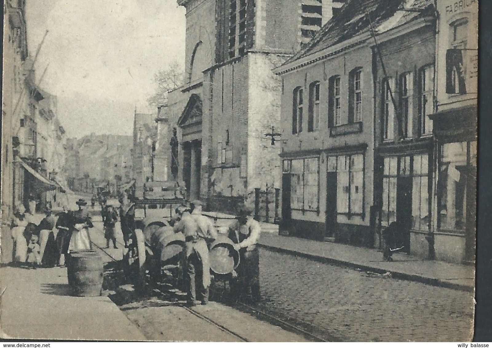 +++ CPA - MENIN - MENEN - Eglise St Vaast - Kerk - Carte Animée - Nels  // - Menen