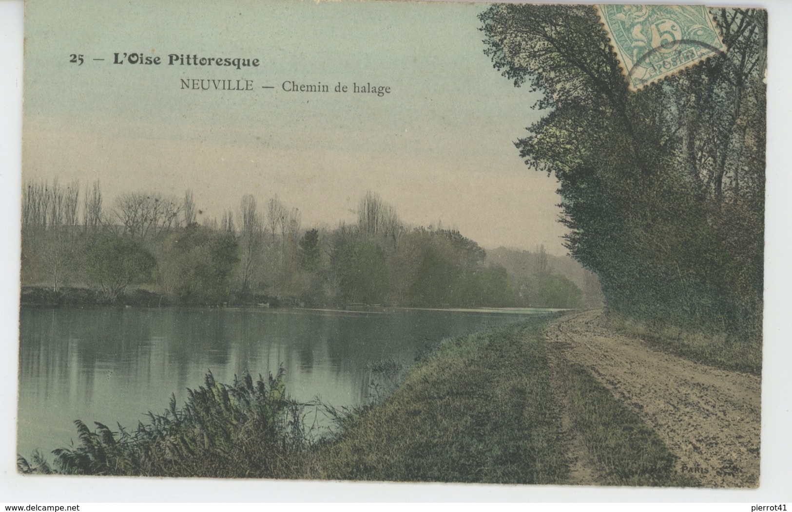 NEUVILLE SUR OISE - Chemin De Halage - Neuville-sur-Oise