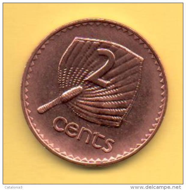 FIJI - 2 Cents 2001 SC  KM50a - Fiji