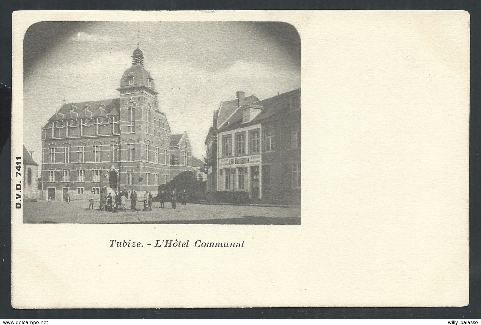 +++ CPA  - TUBIZE - Hôtel Communal - DVD 7411  // - Tubize