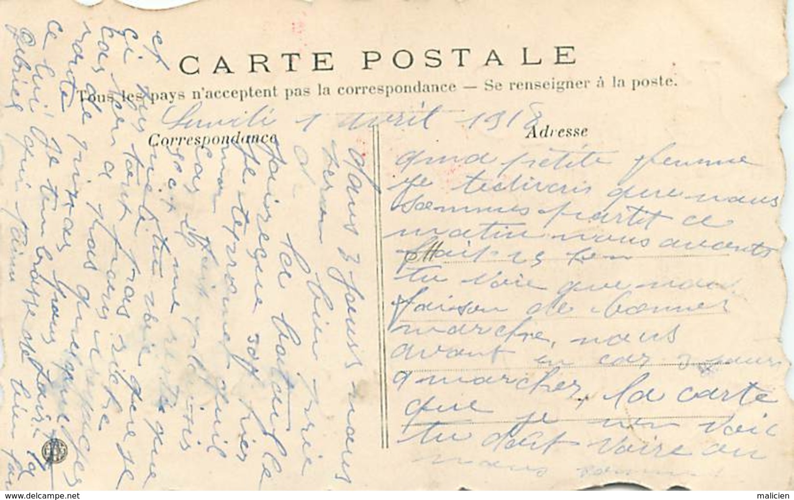 -dpts Div.-ref-AG923- Marne - Passy Grigny - Une Pensée De .. - Souvenir De .. - Pourtour Dentelé - Carte Bon Etat - - Autres & Non Classés