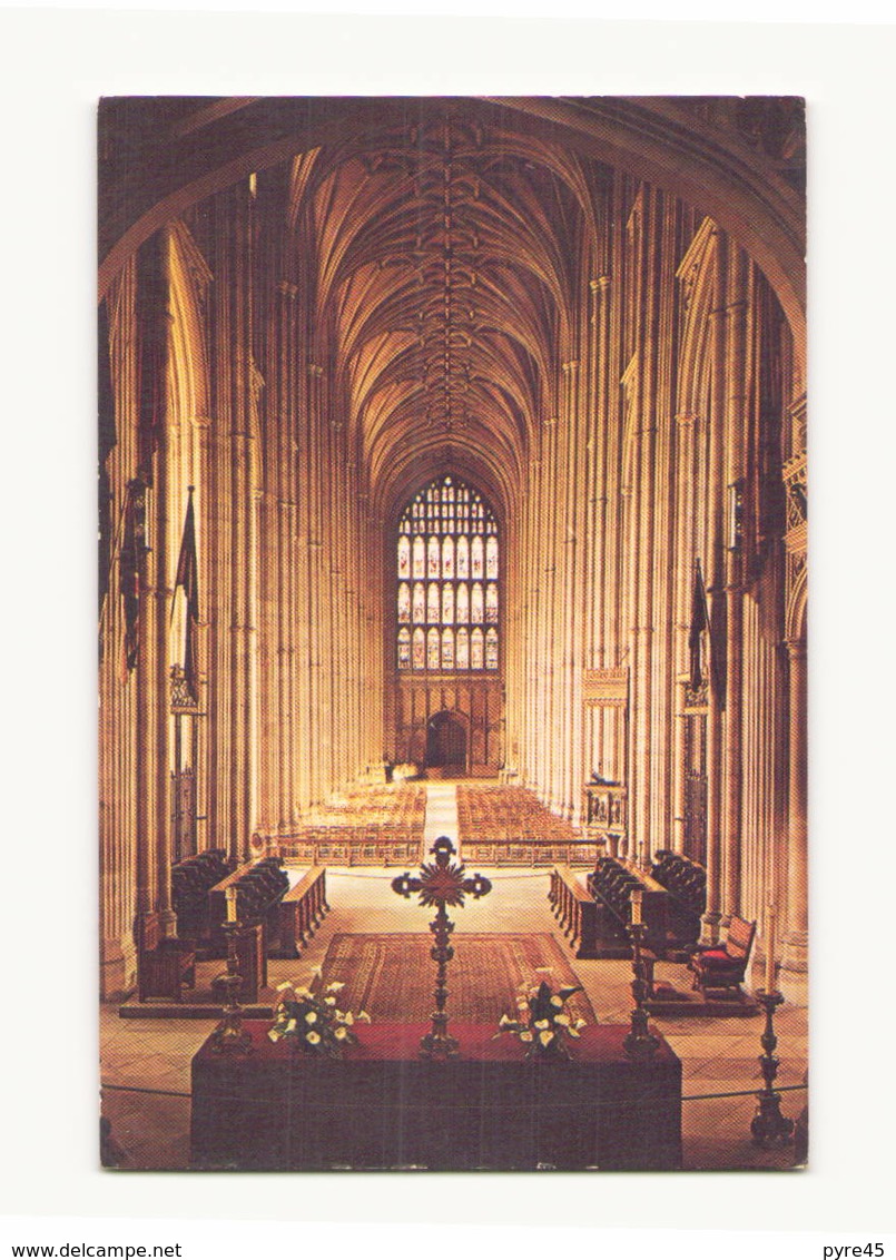 THE NAVE CANTERBURY CATHEDRAL - Eglises Et Cathédrales