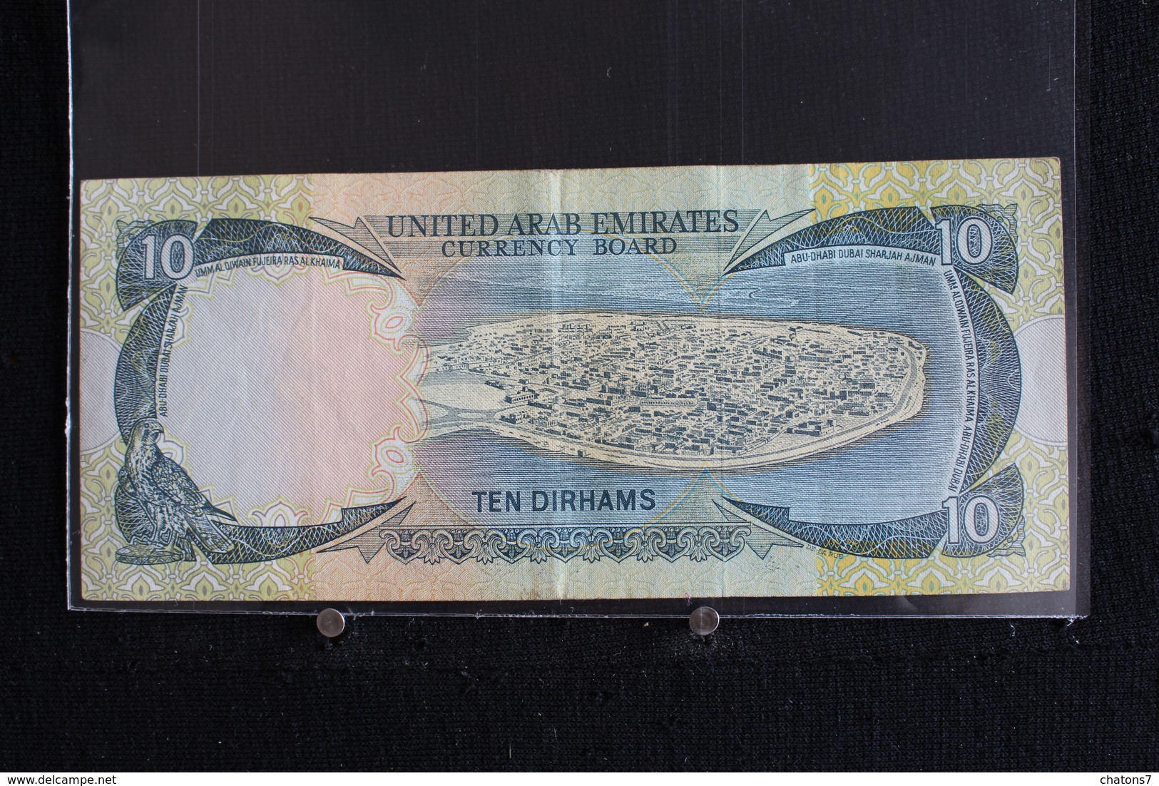 M-An / Billet  - United Arab Emirates  Ten Dirham ( 10 Dirham )  / Année ? - Emirats Arabes Unis