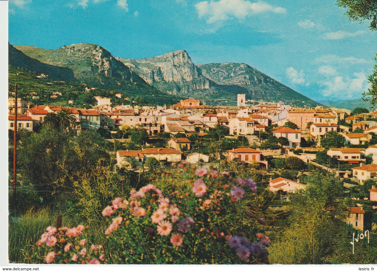 C. P. - PHOTO - VENCE - VUE GÉNÉRALE ET LES BAOUS - 10/4694 - YVON - Vence