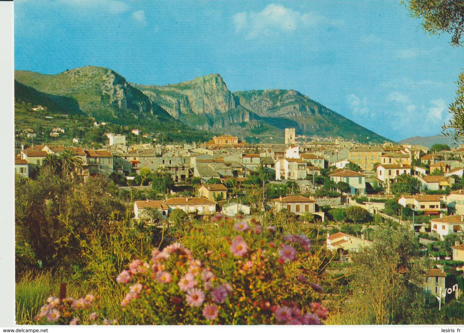 C. P. - PHOTO - VENCE - VUE GÉNÉRALE ET LES BAOUS - 4694 - YVON - - Vence