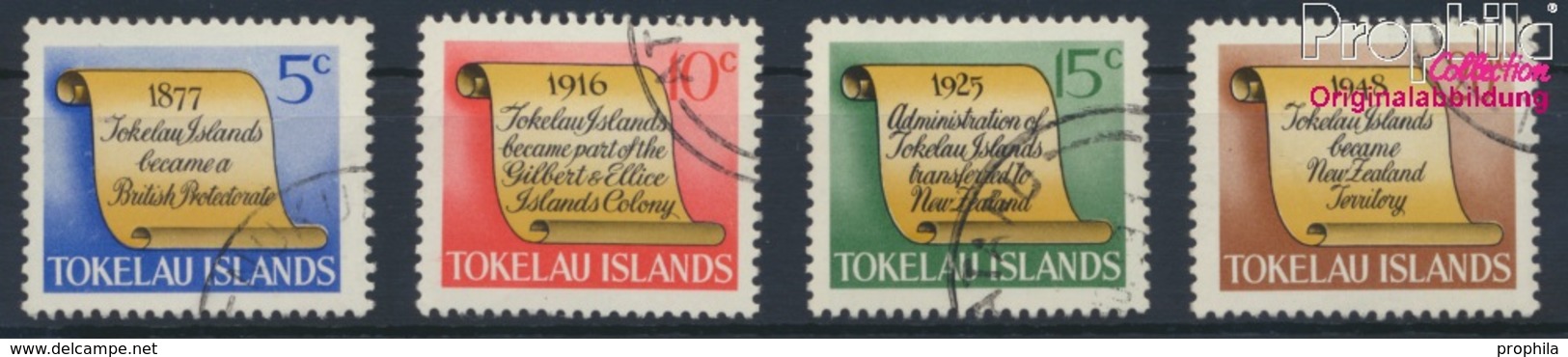 Tokelau 9-12 (kompl.Ausg.) Gestempelt 1969 Historische Ereignisse Der Inselgru (9294136 - Tokelau