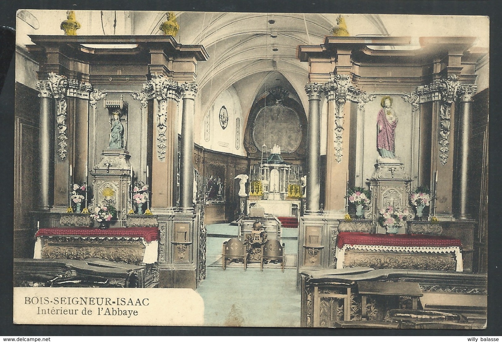 +++ CPA  - BOIS SEIGNEUR ISAAC - Intérieur De L'Abbaye   // - Eigenbrakel