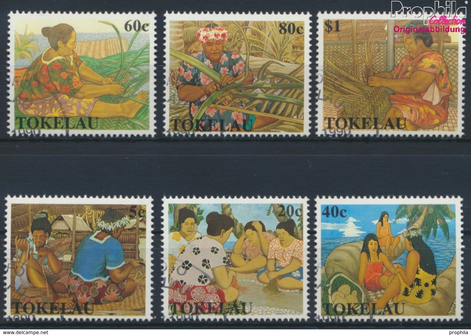 Tokelau 171-176 (kompl.Ausg.) Gestempelt 1990 Traditionelles Handwerk (9294105 - Tokelau