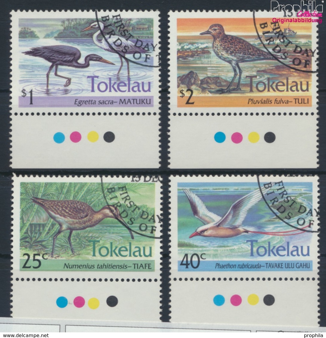 Tokelau 196-199 (kompl.Ausg.) Gestempelt 1993 Wasservögel (9294100 - Tokelau