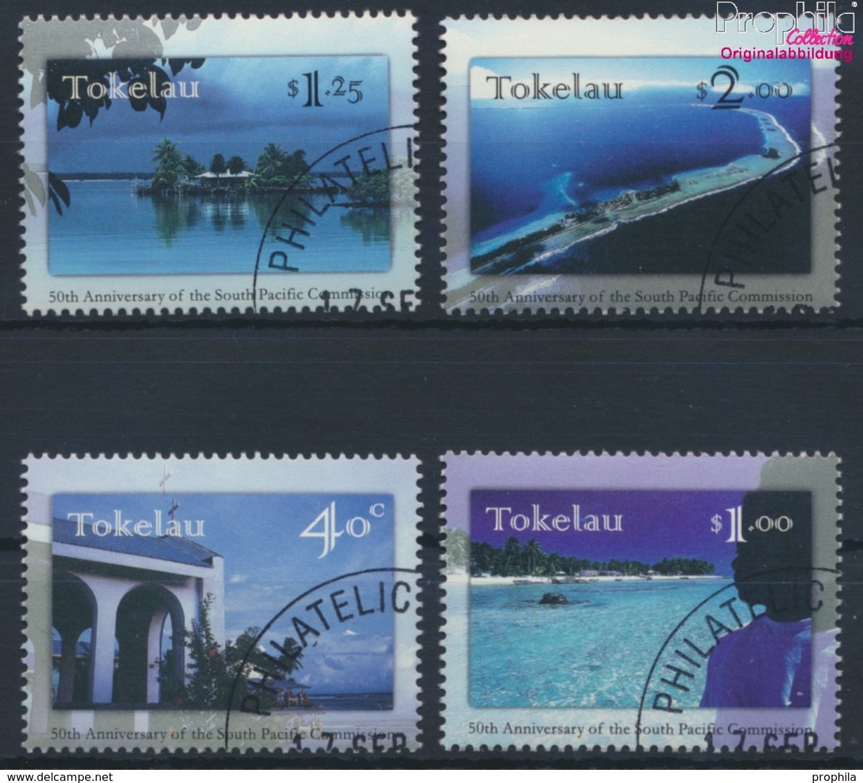 Tokelau 249-252 (kompl.Ausg.) Gestempelt 1997 Südpazifik Kommission (9294075 - Tokelau