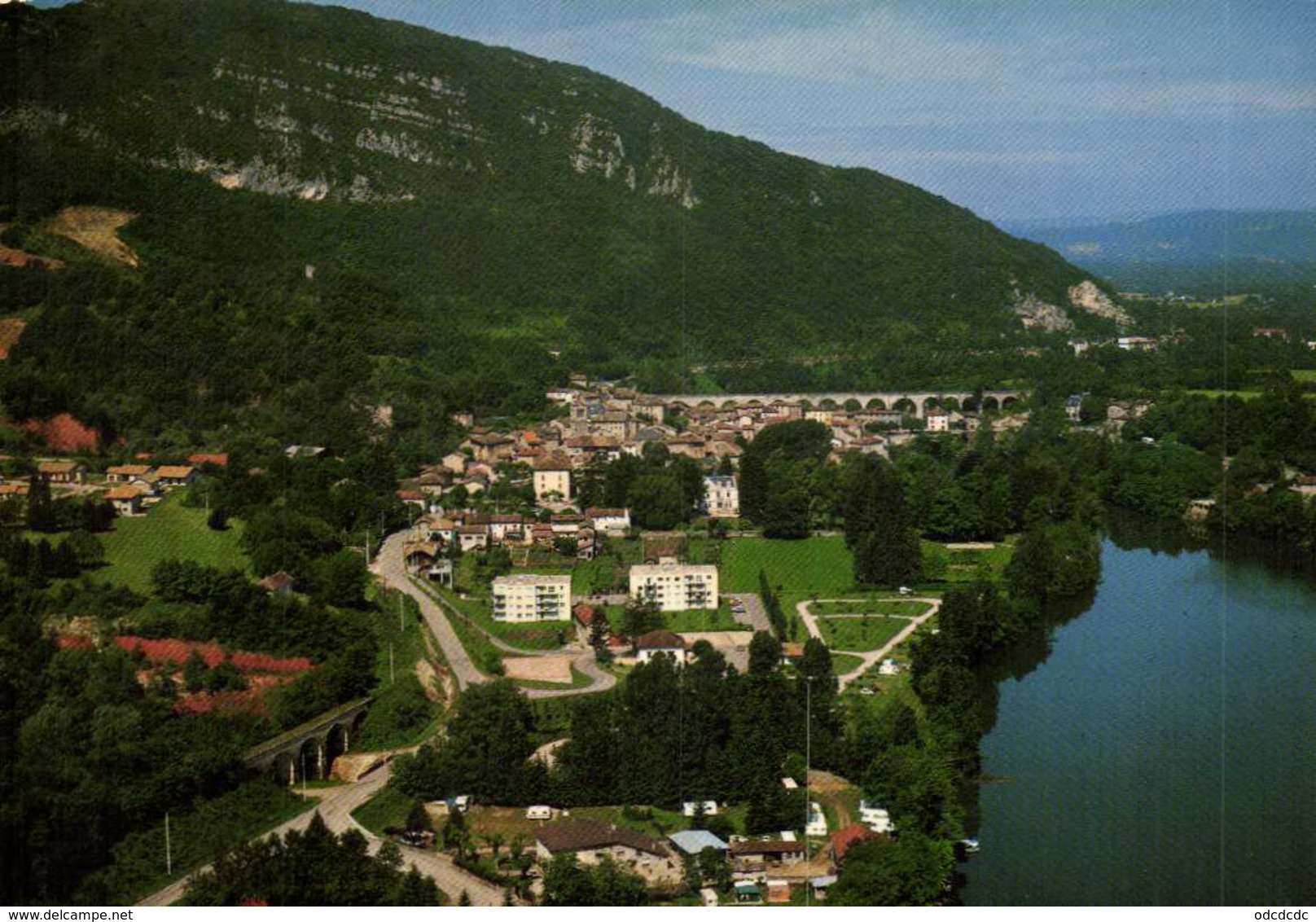 SAINT NAZAIRE EN ROYANS (Drome) Vue Generale Aérienne Camping Colorisée RV - Autres & Non Classés