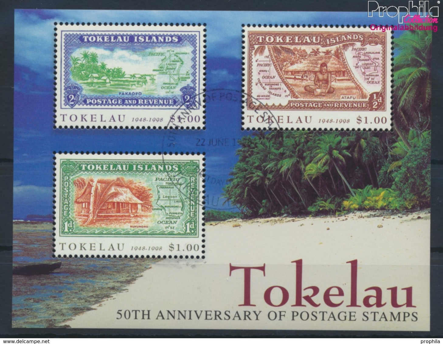 Tokelau Block14 (kompl.Ausg.) Gestempelt 1998 Briefmarken Von Tokelau (9294070 - Tokelau