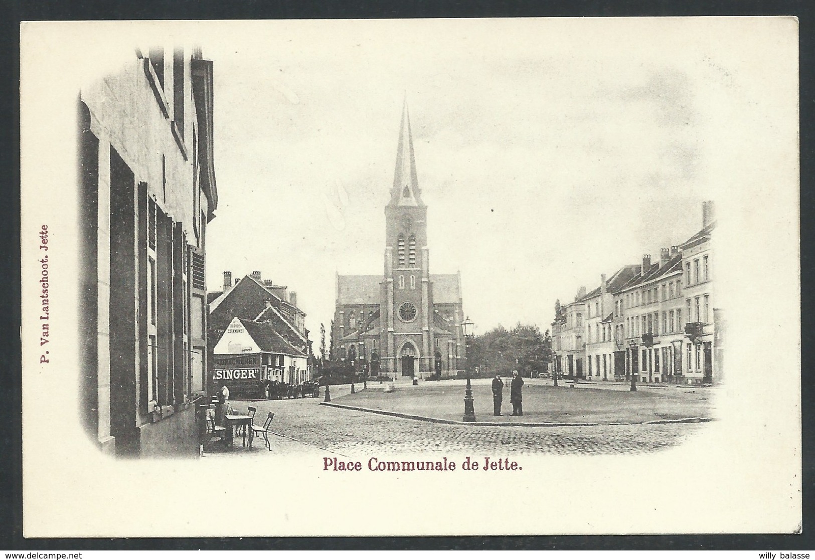 +++ CPA  - JETTE - Place Communale   // - Jette