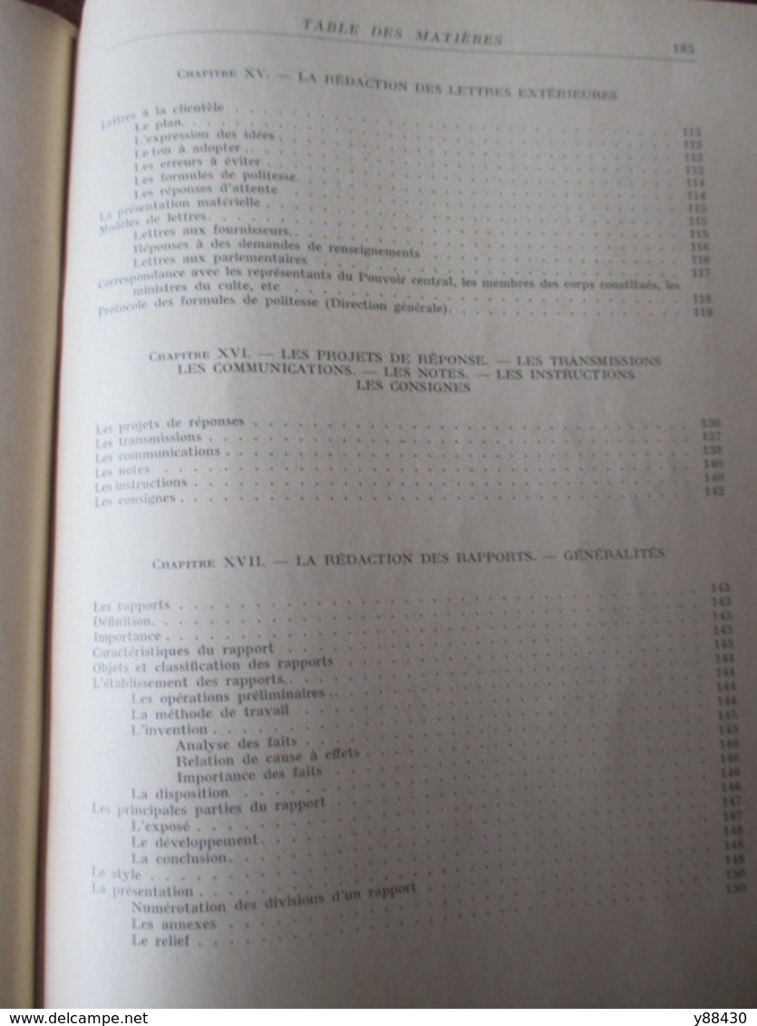 livre - SNCF - COURS PRATIQUE de 1958 - Formation Professionnelle, Direction du Personnel -  190 pages -28 photos