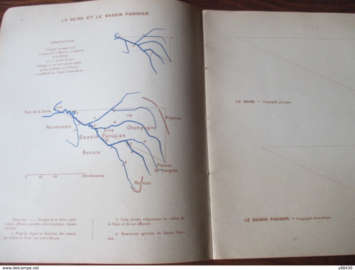 Cahier De CARTOGRAPHIE . FRANCE ET FRANCE D'OUTRE-MER - Année Inconnue - 42 Pages -22 Photos - Geografia