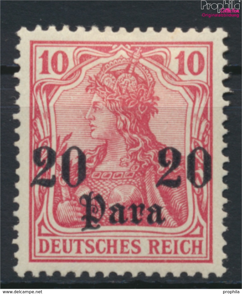 Dt. Post Türkei 25 Mit Falz 1905 Germania Ohne WZ (9288873 - Deutsche Post In Der Türkei