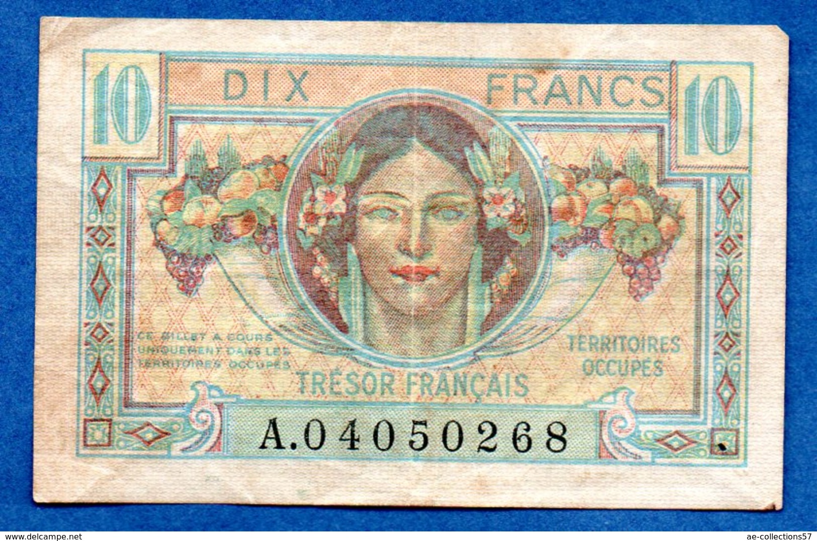 Trésor  -  10  Francs 1947  --  état  TB+ - 1947 Trésor Français