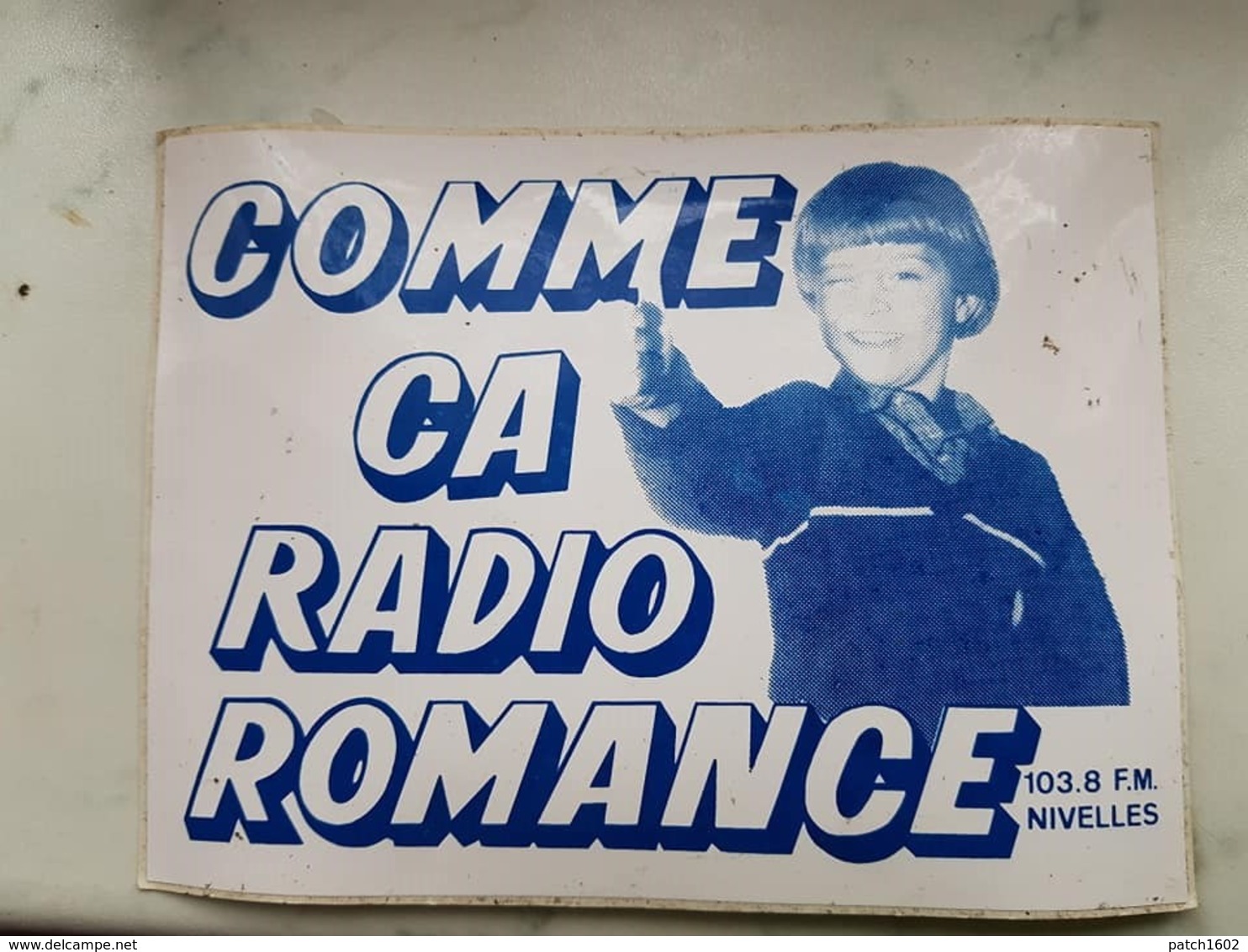 Nivelles Radio Romance103,8 FM - Stickers
