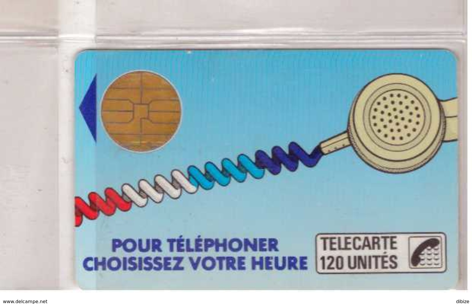 Télécarte France. Cordon. Grosse Puce Dorée. 120 Unités - Cordons'