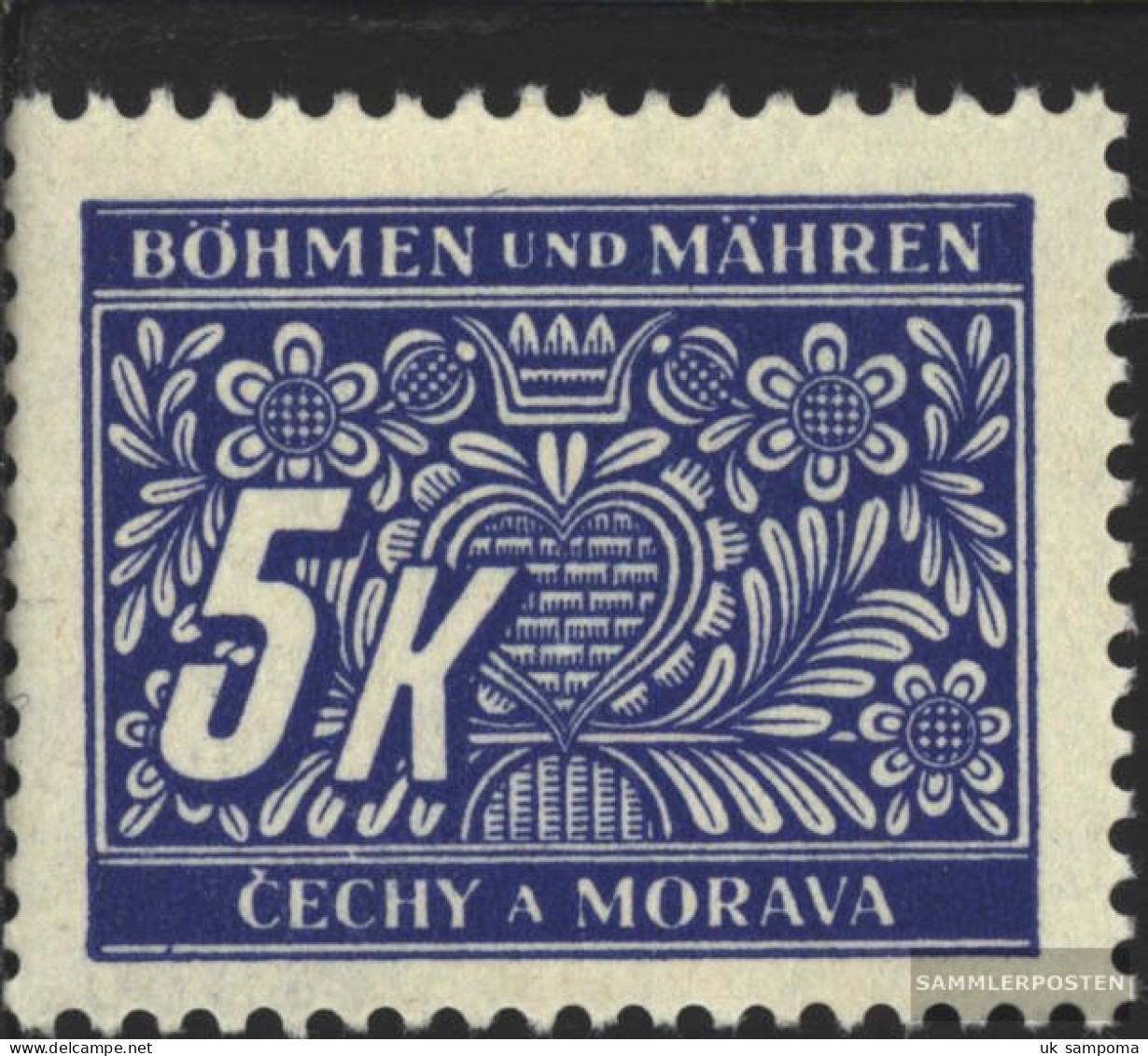 Bohemia And Moravia P12 Unmounted Mint / Never Hinged 1939 Postage Stamps - Unused Stamps