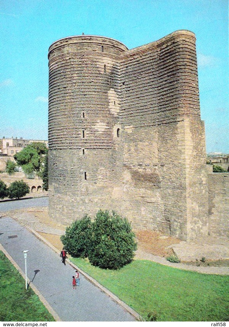 1 AK Aserbaidschan * Baku - Der Jungfrauenturm Oder Mädchenturm - Erbaut Im 12. Jh. - Seit 2000 UNESCO Weltkulturerbe * - Aserbaidschan