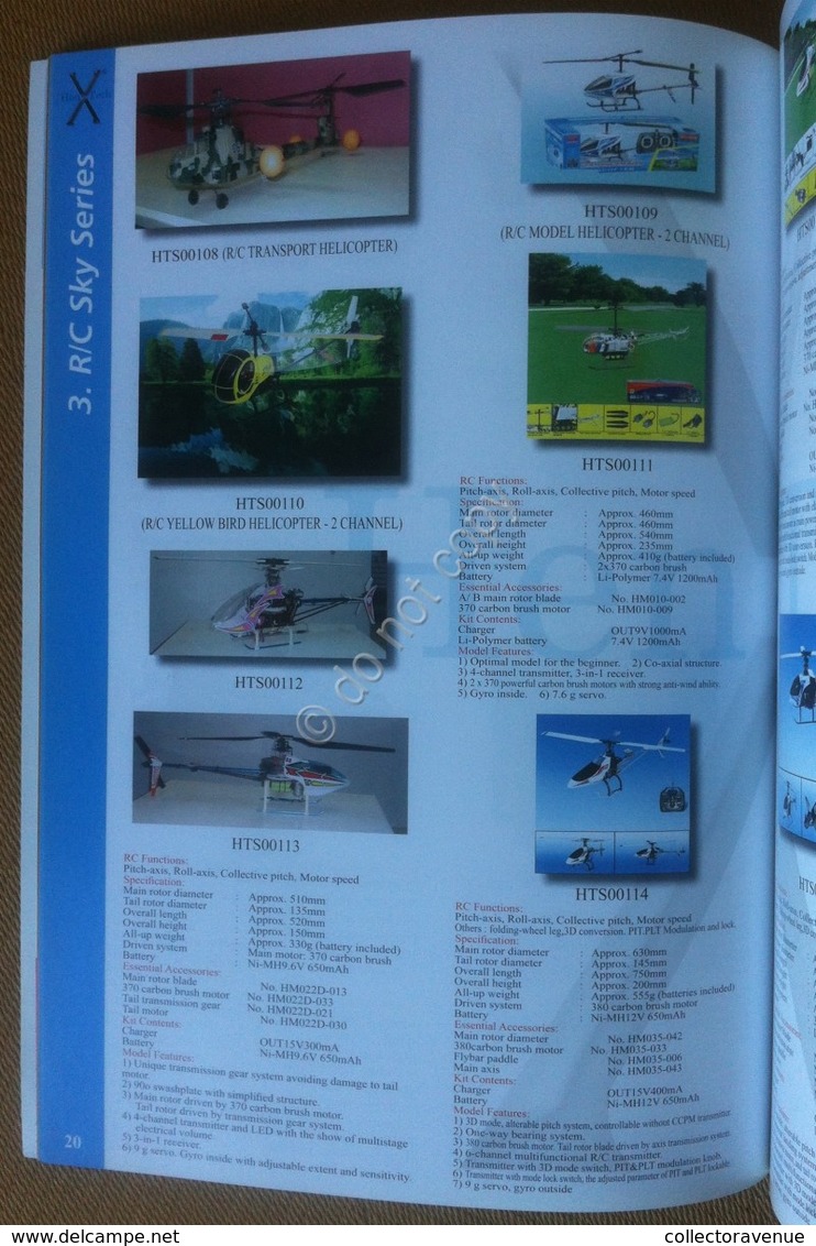 Modellismo Dinamico - Catalogo Hen-Tech Henf Air Remote Control Technology 2006 - Altri & Non Classificati