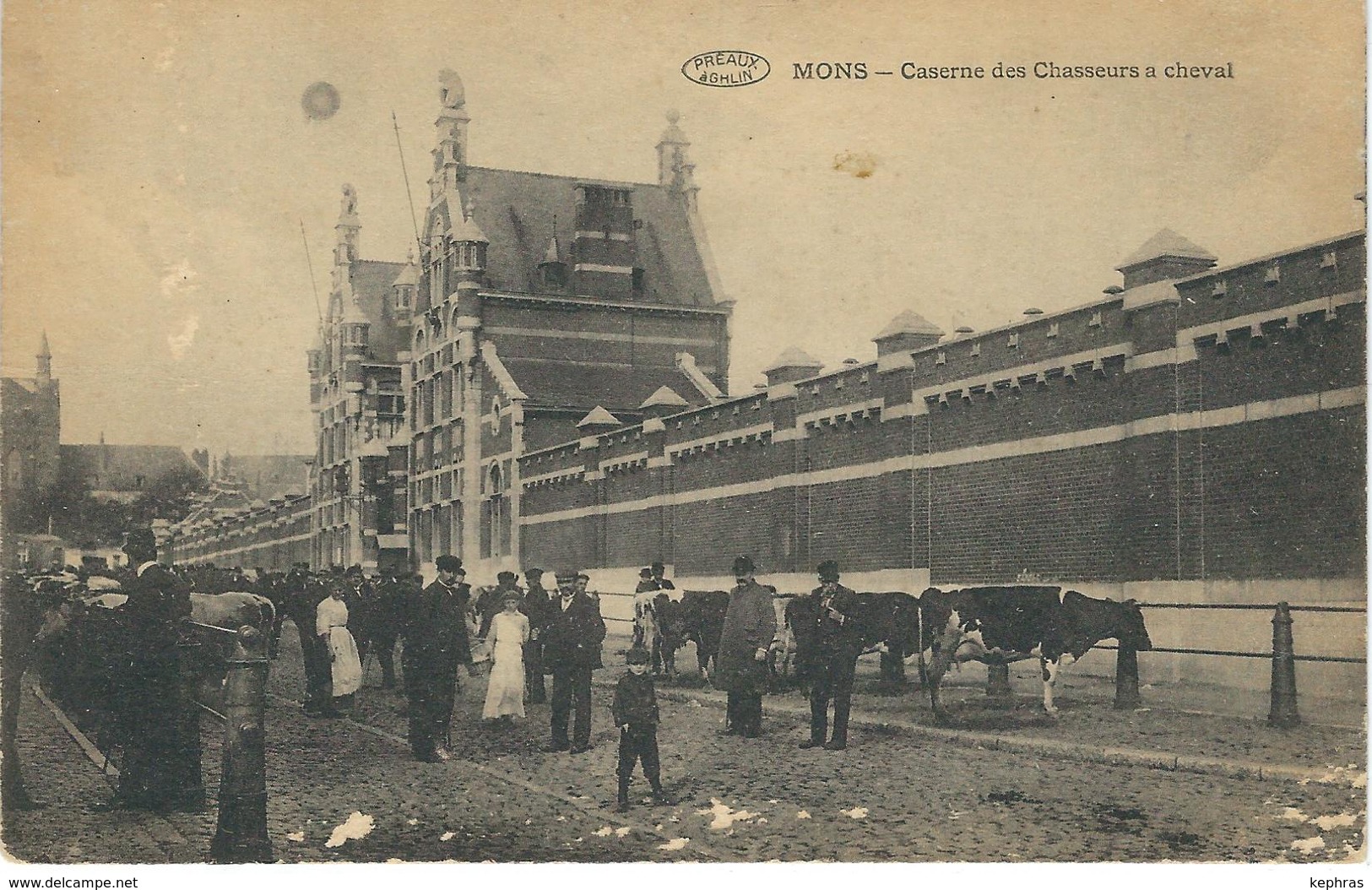 MONS ; Caserne Des Chasseurs à Cheval - Mons