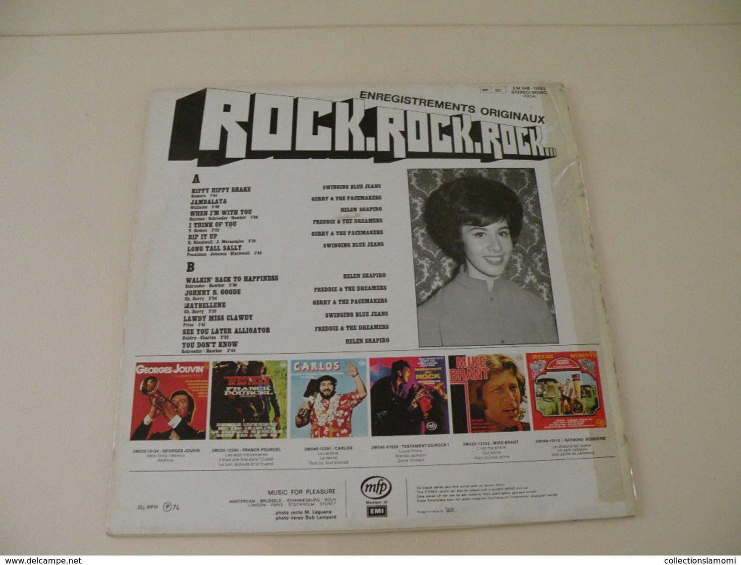 Rock.Rock.Rock - (Titres Sur Photos) - Vinyle 33 T LP - Rock