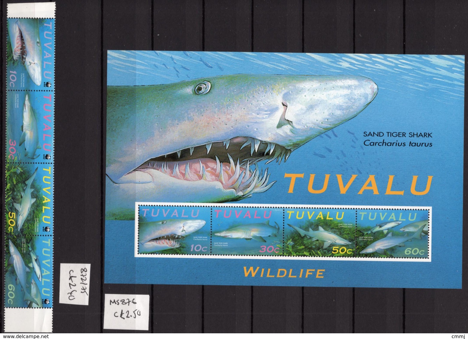 2000 - TUVALU - Mi.. Nr. 798/801 + BF 70A - NH - (UP.207.48) - Tuvalu