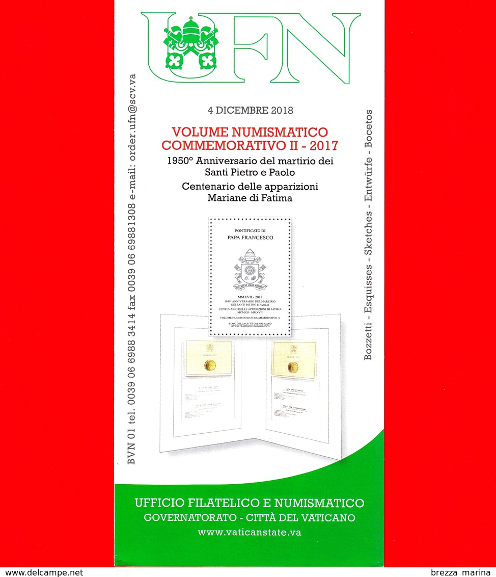 Nuovo - VATICANO - 2018 - Bollettino Ufficiale - Volume Numismatico - BVN 01 - Vaticano