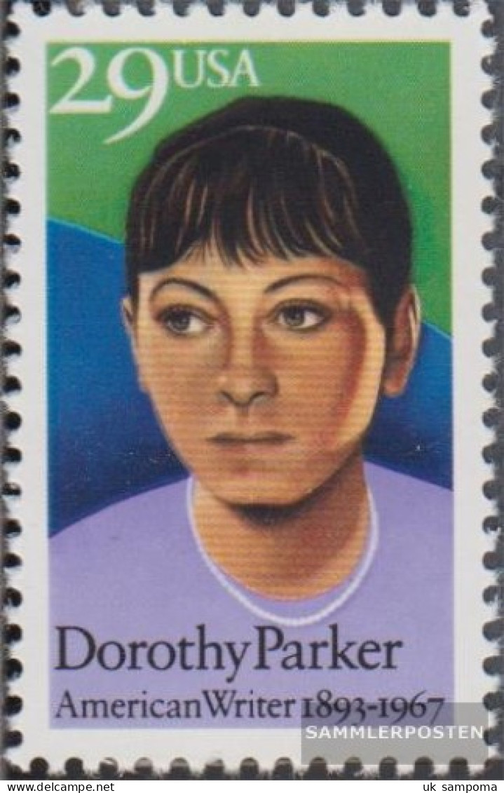 U.S. 2312 (complete Issue) Unmounted Mint / Never Hinged 1992 Dorothy Parker - Unused Stamps