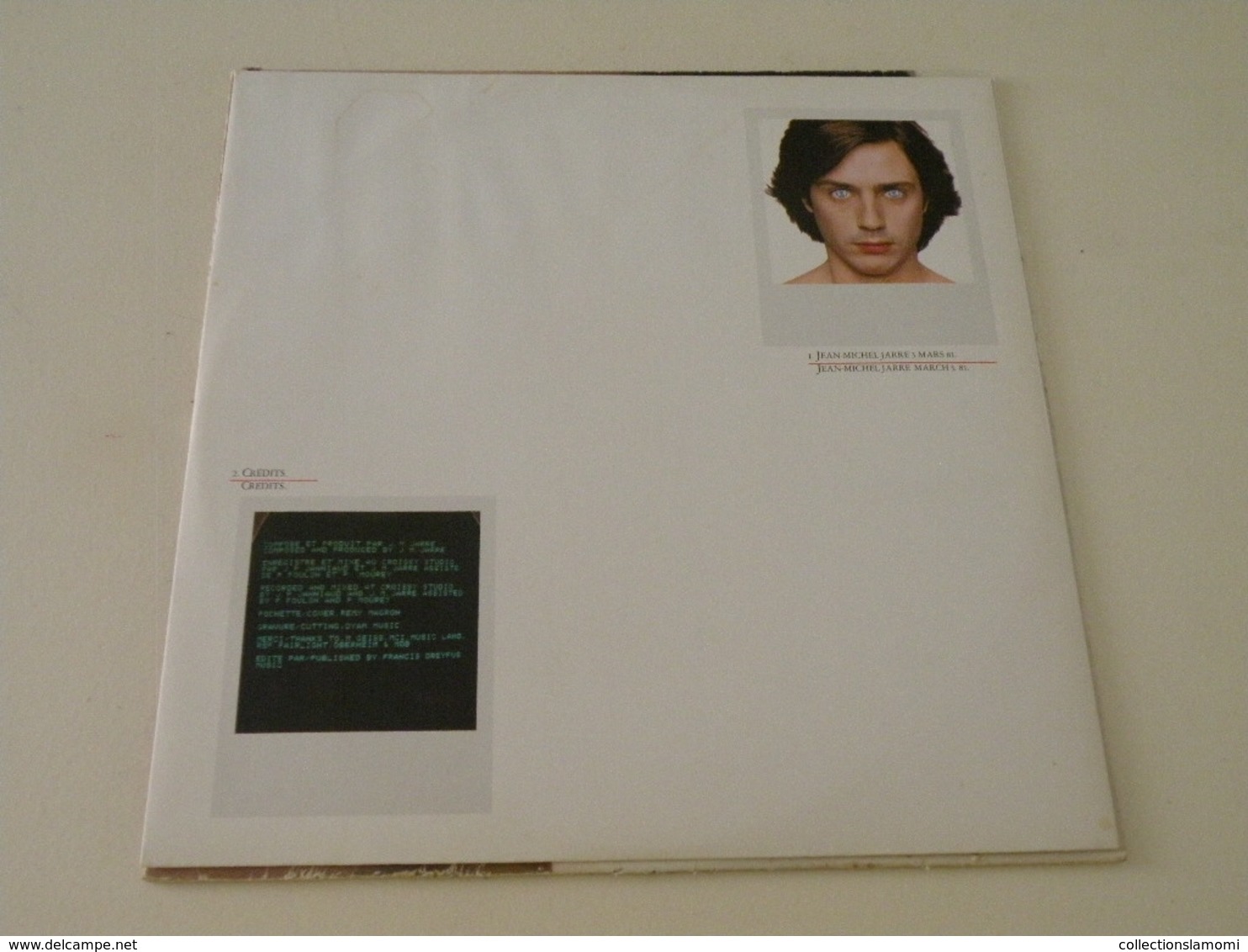 Jean Michel Jarre - Les Chants Magnétiques 1981 - (Titres Sur Photos) - Vinyle 33 T LP - Musicals