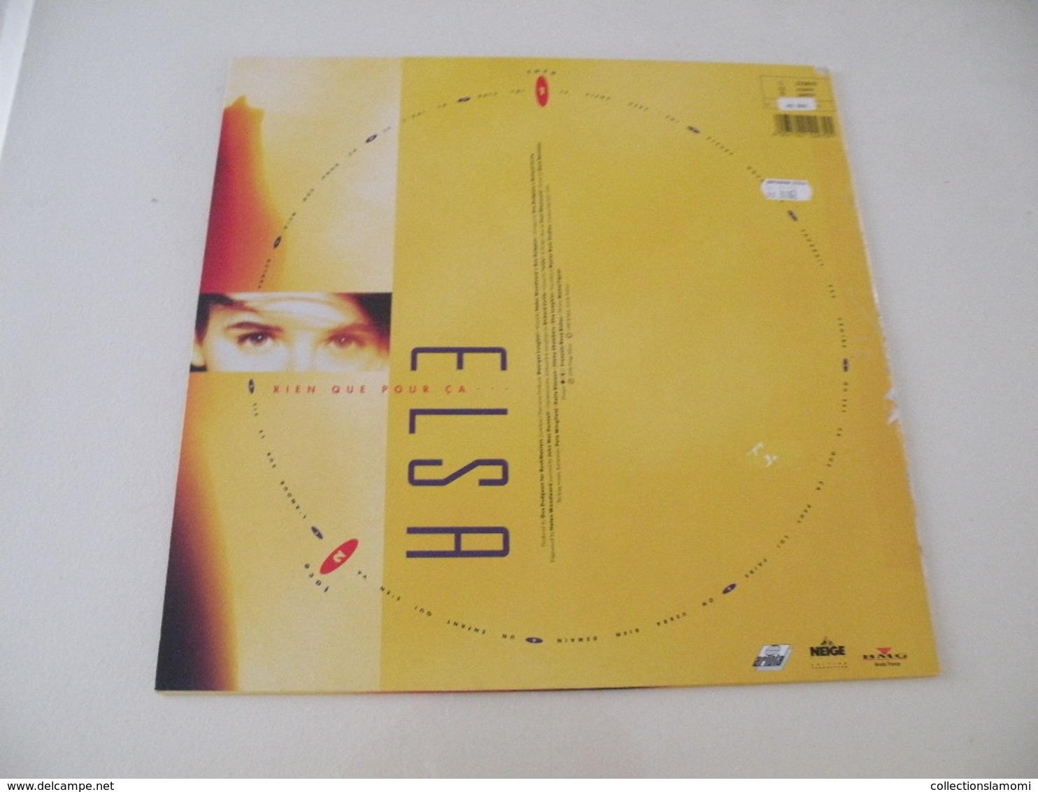 Elsa 1990 - (Titres Sur Photos) - Vinyle 33 T LP - Autres - Musique Française