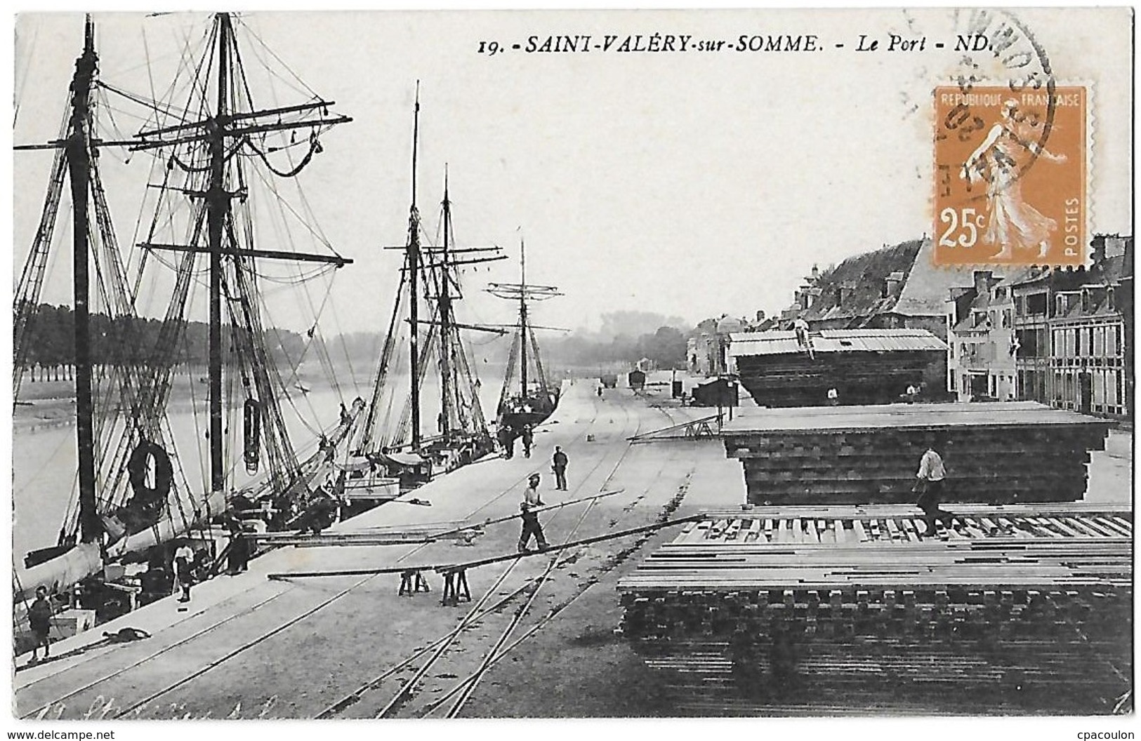 SAINT-VALERY-sur-SOMME  _  Le Port  [16360] - Saint Valery Sur Somme