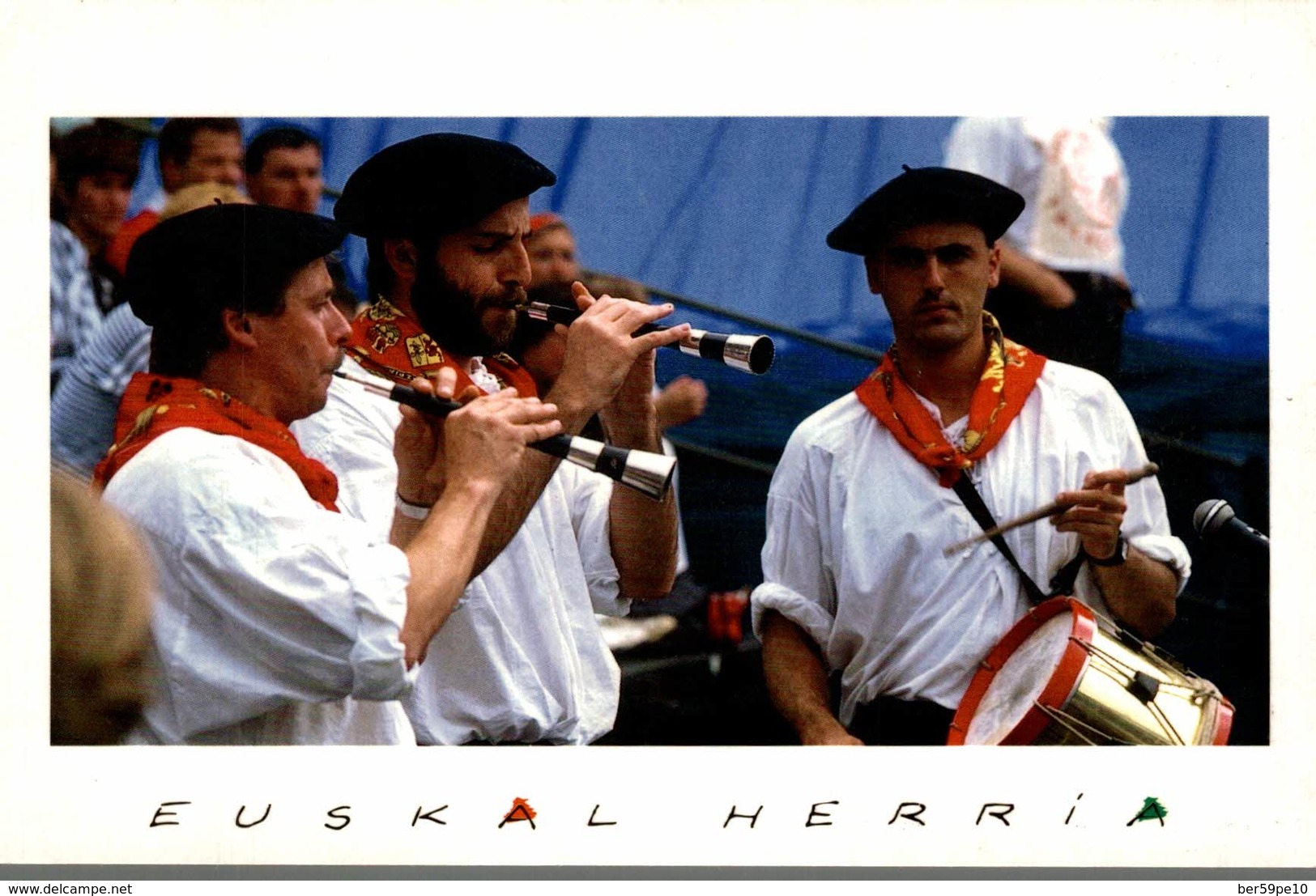 EUSKAL HERRIA  GAITEROAK  JOUEURS DE GAITA - Music