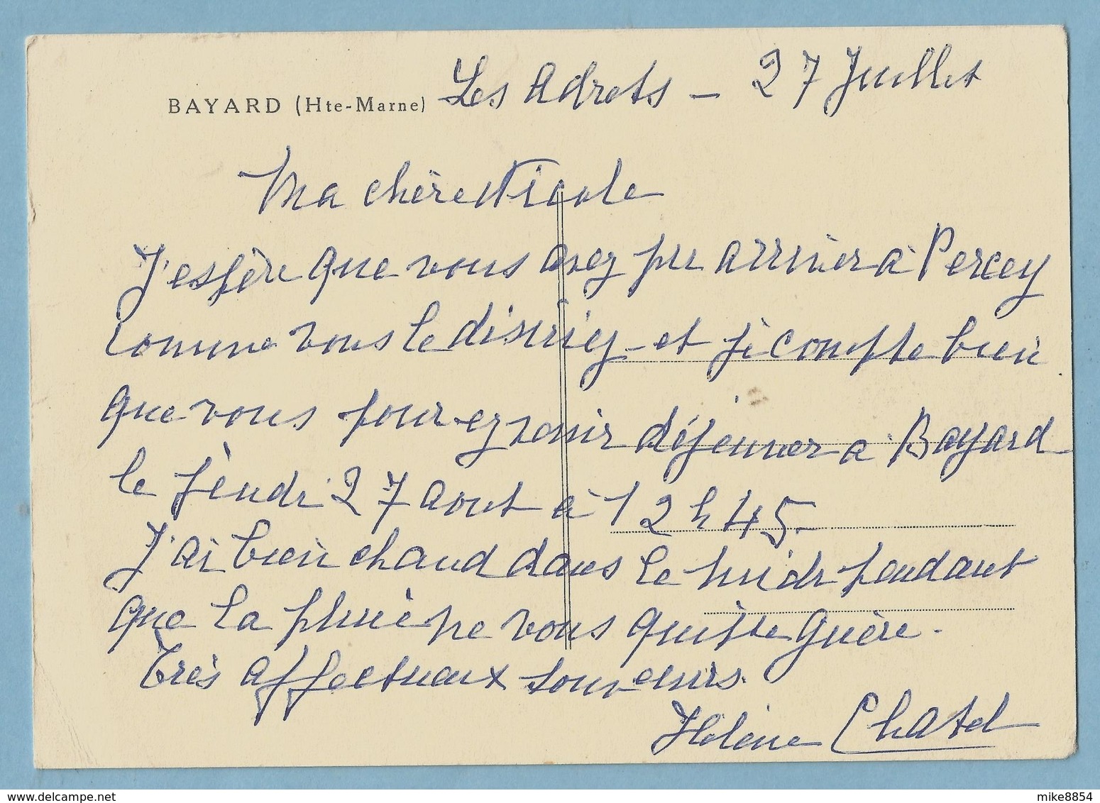 1876  CPA   BAYARD (Haute-Marne)  Le Château  - Cliché Dirler Saint-Dizier  ++++++ - Autres & Non Classés