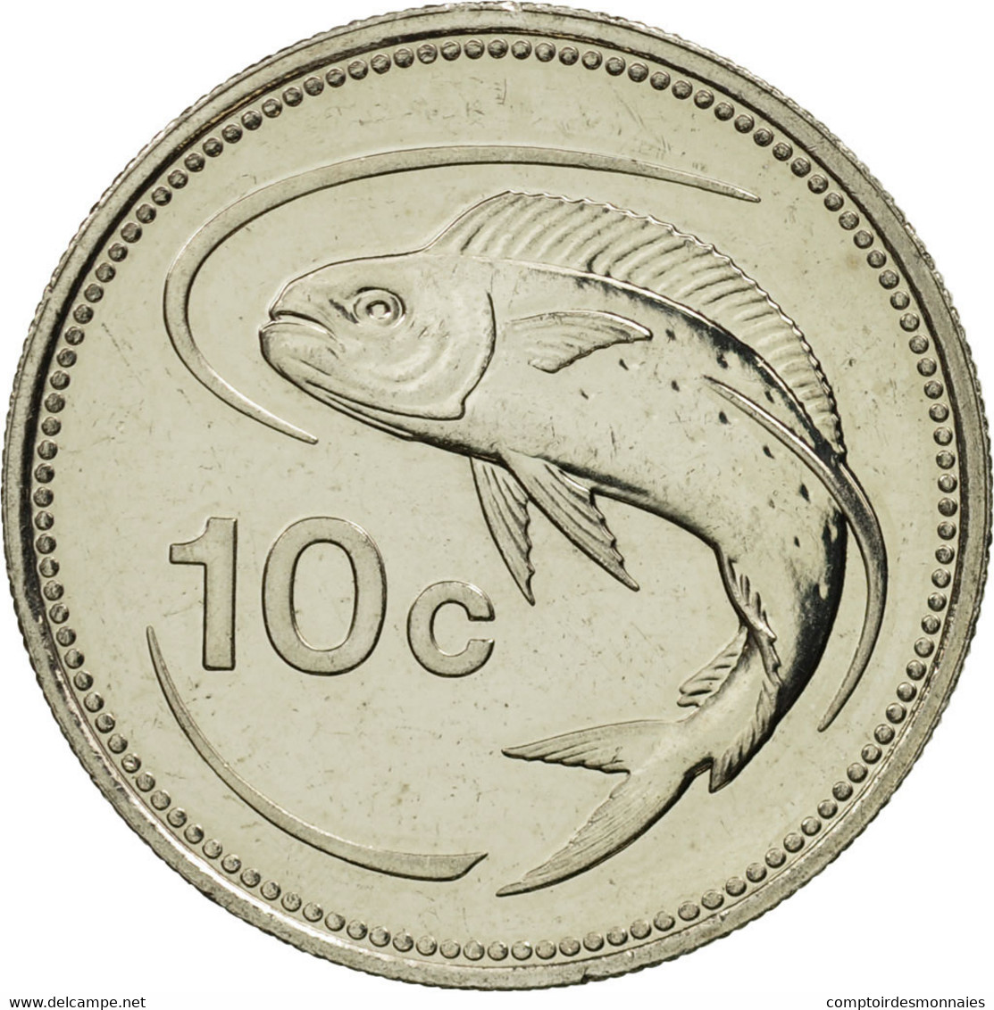 Monnaie, Malte, 10 Cents, 2006, FDC, Copper-nickel, KM:96 - Malte