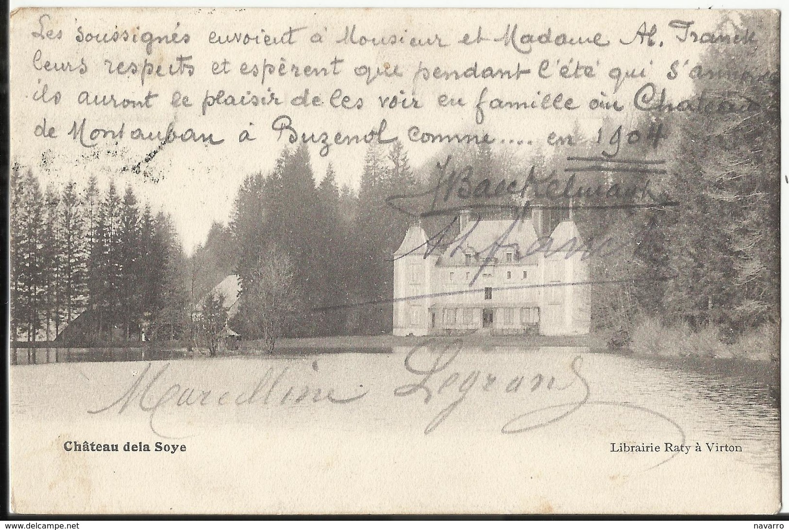 Meix-Devant-Virton - Château De La Soye - 1906 - Meix-devant-Virton