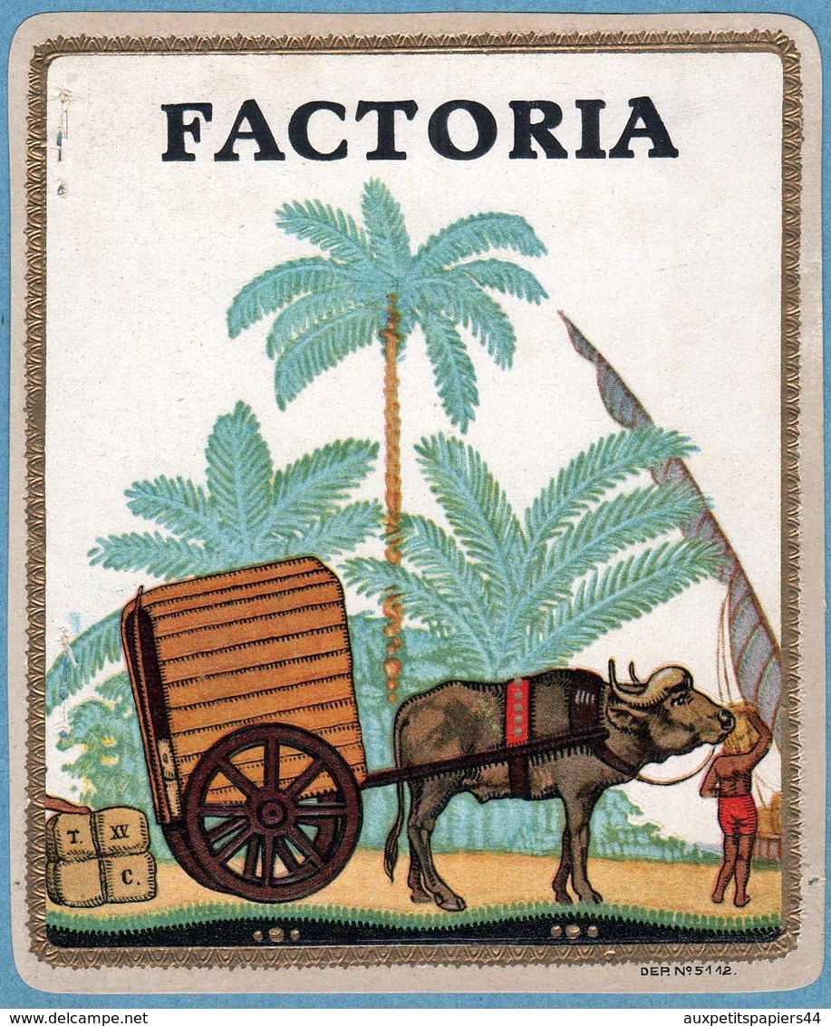 Collection 45 Anciennes étiquettes Dorées Gaufrées de Cigares Rosadora, Flor, Vigtoire, Esquisitos, Factoria, Diplomatic