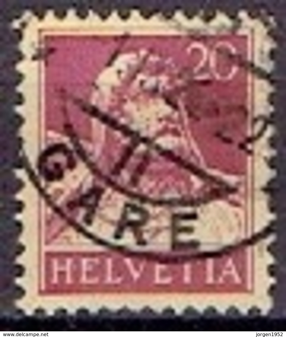 SWITZERLAND # FROM 1921-24  STAMPWORLD 164 - Oblitérés