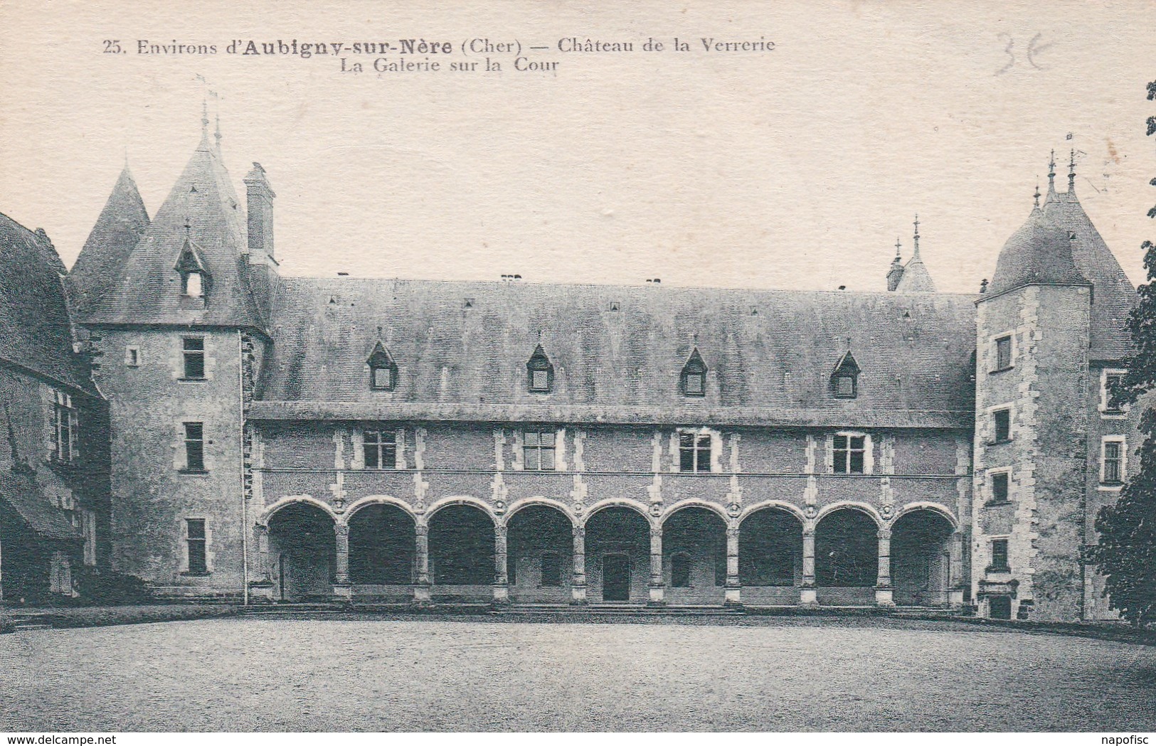 18-Aubigny-sur-Nère..Château De La Verrerie - Aubigny Sur Nere