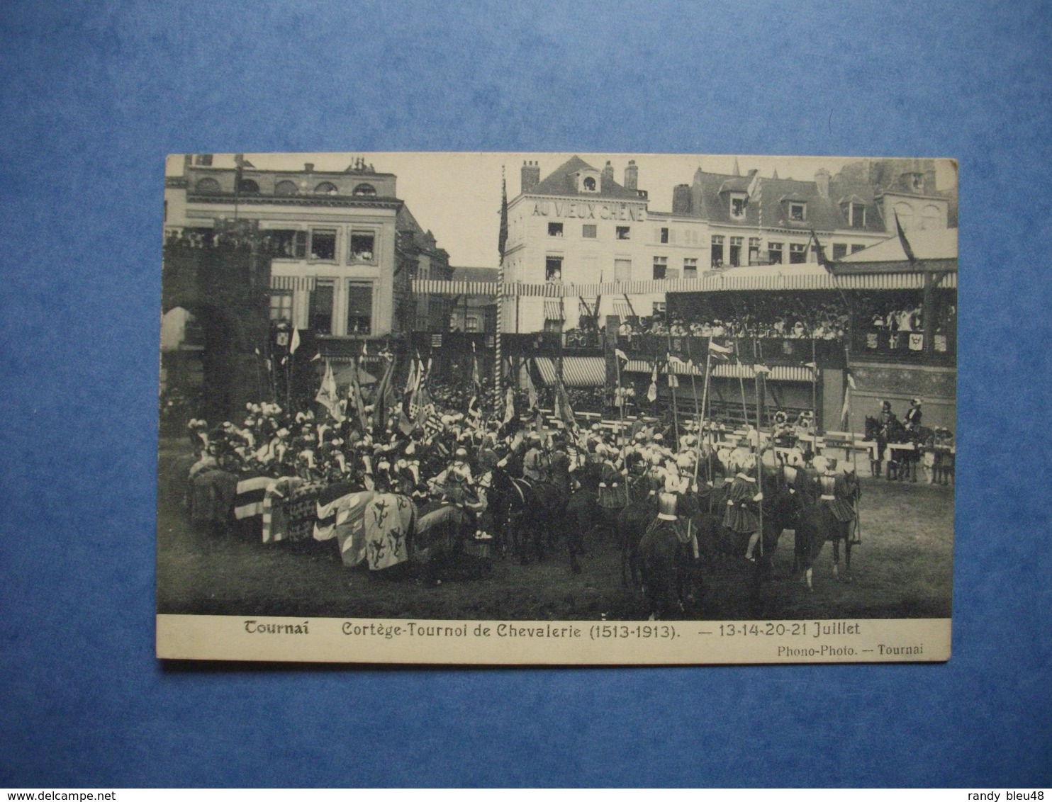 TOURNAI  -  Cortège Tournoi De Chevalerie  -  1513 - 1913  -  13-14-20-21 Juillet  - ( Regroupement  ) -  BELGIQUE - Tournai