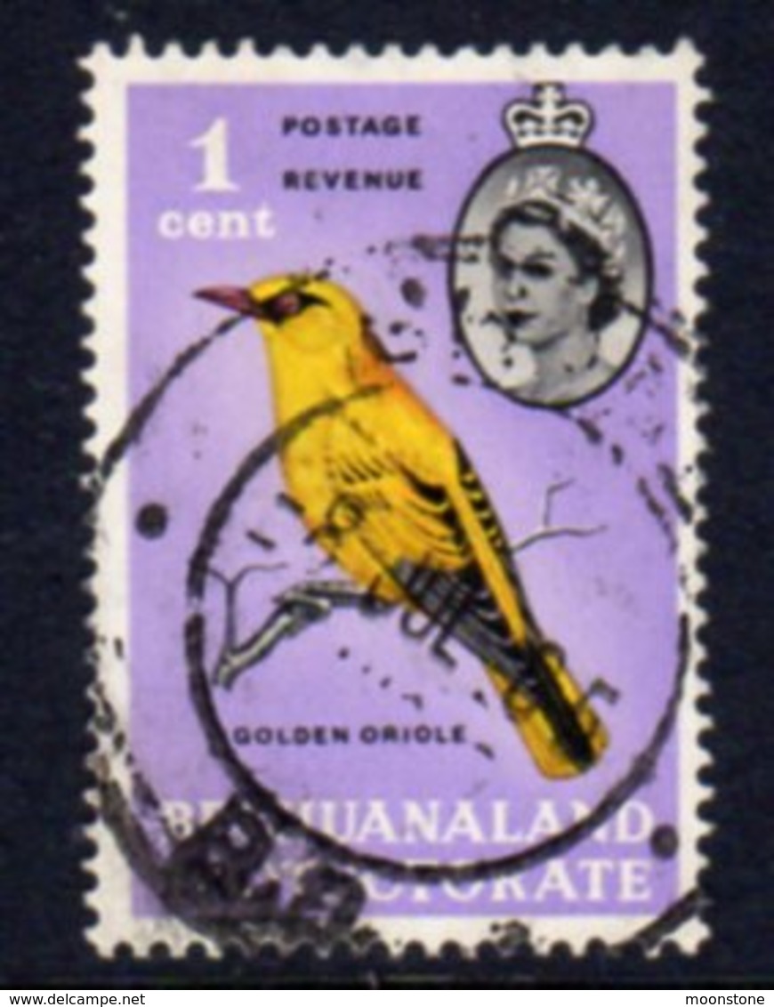 Bechuanaland Protectorate  QEII 1961 Definitives, 1c Golden Oriole Bird Value, Used, SG 168 (BA2) - 1885-1964 Bechuanaland Protectorate
