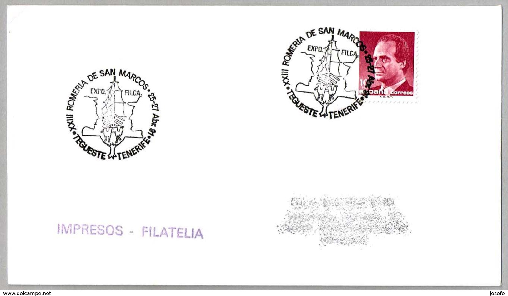 XXIII ROMERIA DE SAN MARCOS. Tegueste, Canarias, 1991 - Cristianismo