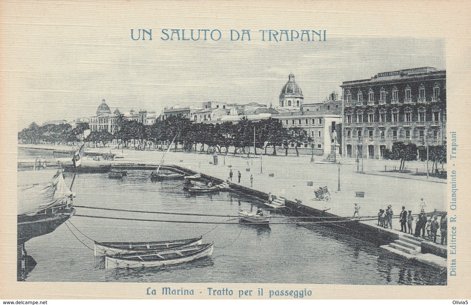 MARSALA - PORTO - VIA DEGLI STABILIMENTI - Marsala