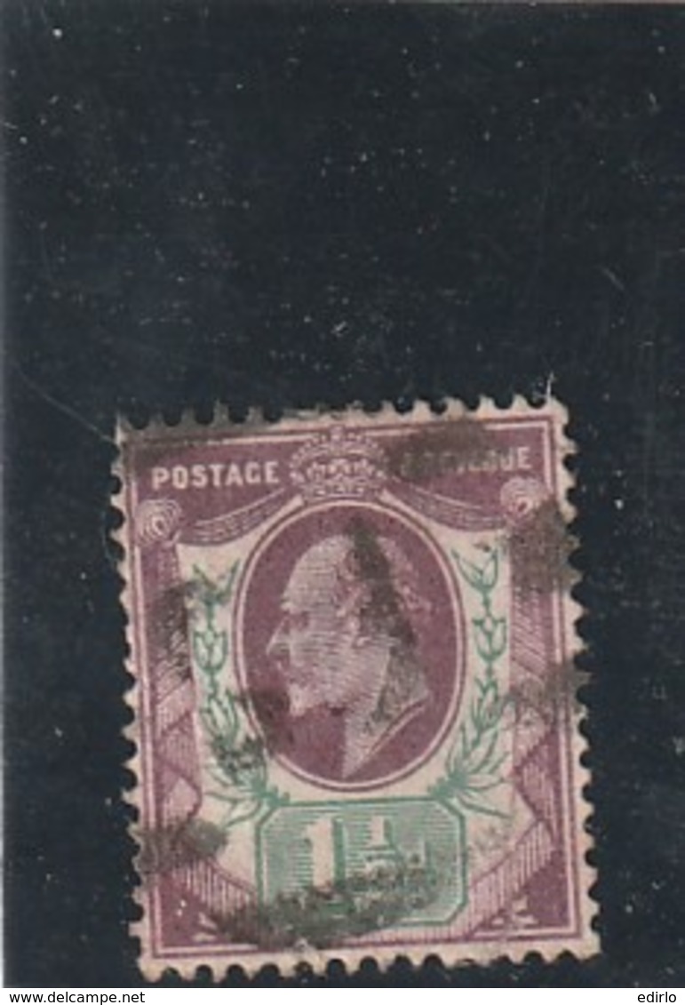 /// Grande Bretagne - N° 108 Nuance Vert Jaune  Côte  20€ - Used Stamps