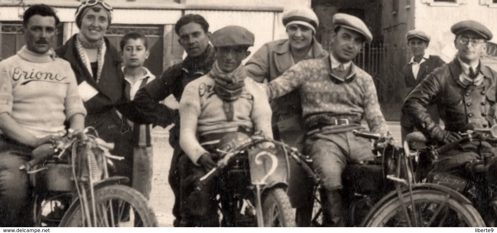 Moto C.1930 Orione ? - Carte Photo - 26 Milano 31 - 20125 - Motorbikes