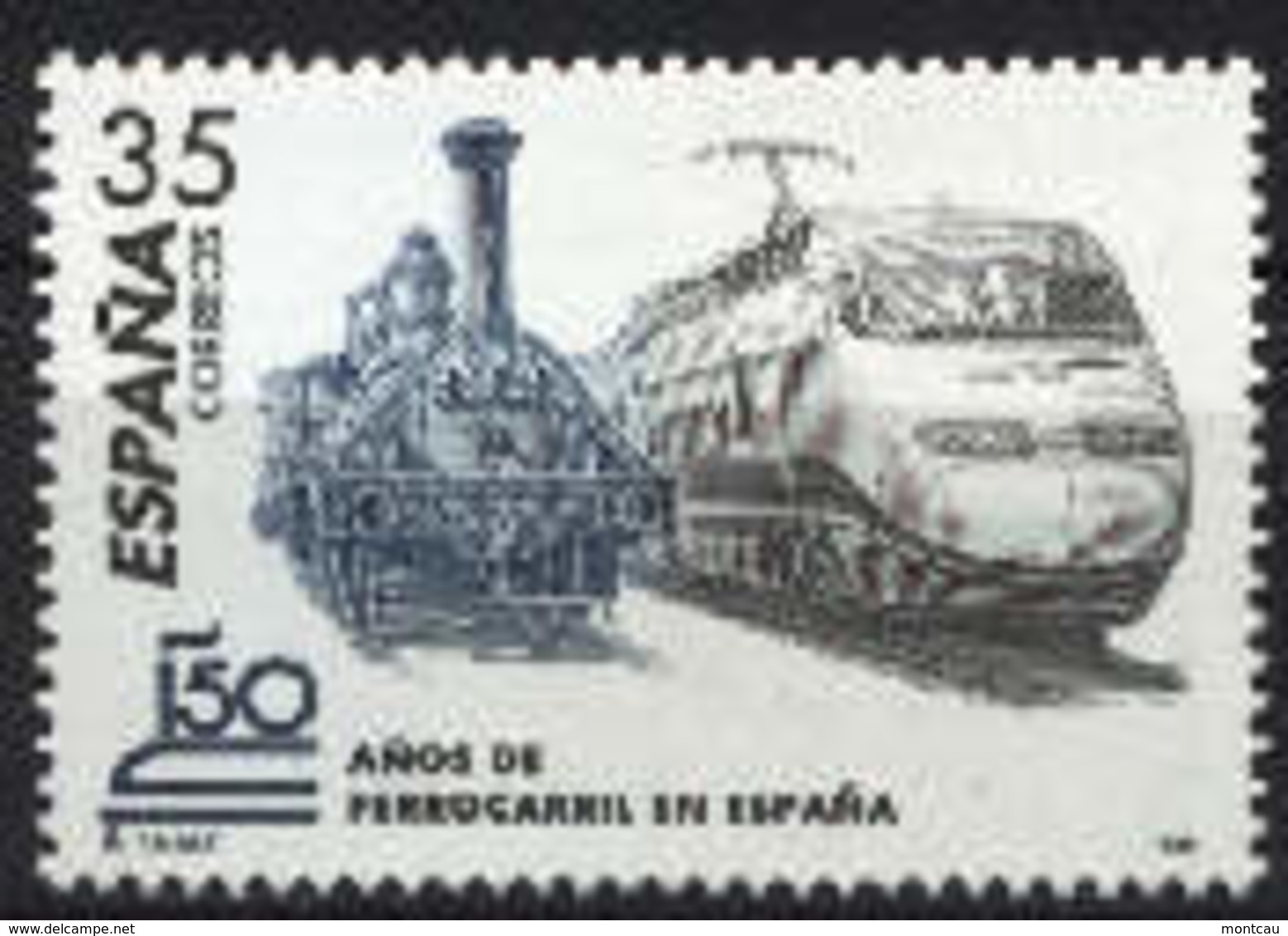 Spain 1998 - 150 An. Tren Ed 3591 (**) Mi 3427 - Nuevos