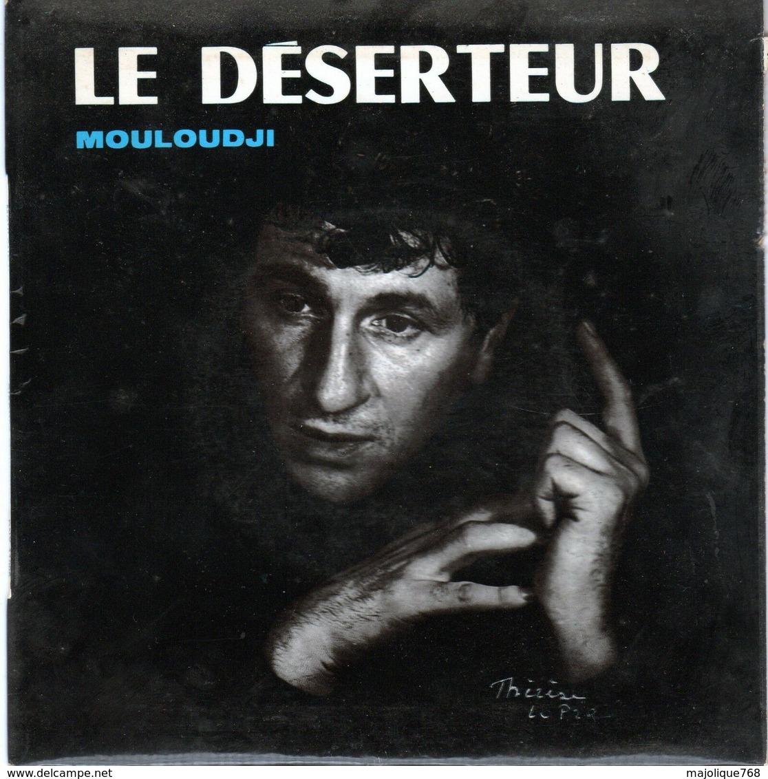 Disque De Mouloudji - Le Déserteur - Les Beatles De 40 - Festival DNX 11006 - 1965 - Autres - Musique Française