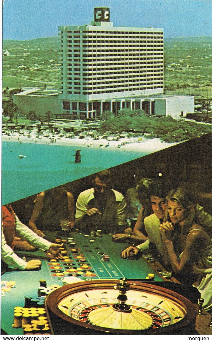 32004. Postal ARUBA, Antillas Holandesas. Hotel Casino Aruba Concorde - Aruba
